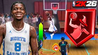 This CALEB WILSON BUILD is a ATHLETIC MONSTER in RANDOM REC on NBA 2K26!