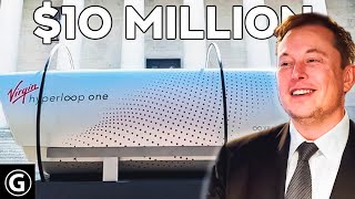 $10 Million Levitating Hyperloop Built on Virgin