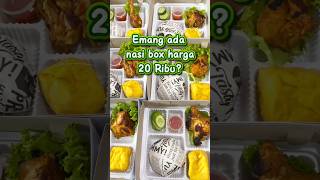 Paket Nasi Box Harga 20rb #nasiboxmurah #nasiboxhalal #nasibox20rb #nasiboxayambakar #nasikotak