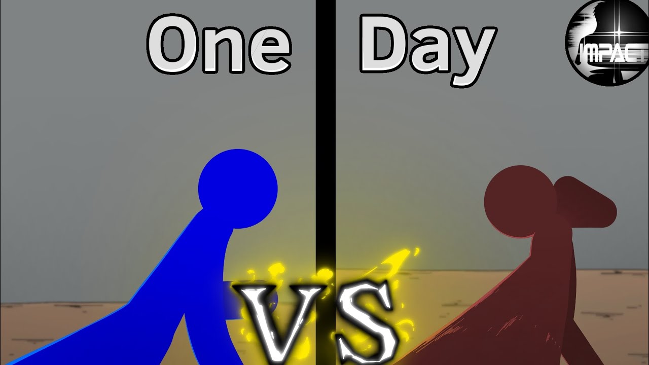 I Tried Animating A Stick Fight In Just 24 Hours. 