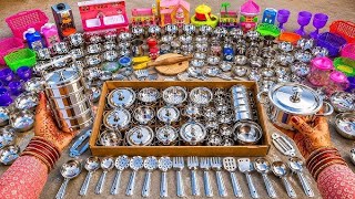 7:37 Mini Kitchen Set Collection for KidsPlaying | Unboxing Kids Barbie KitchenSetRakesh Review