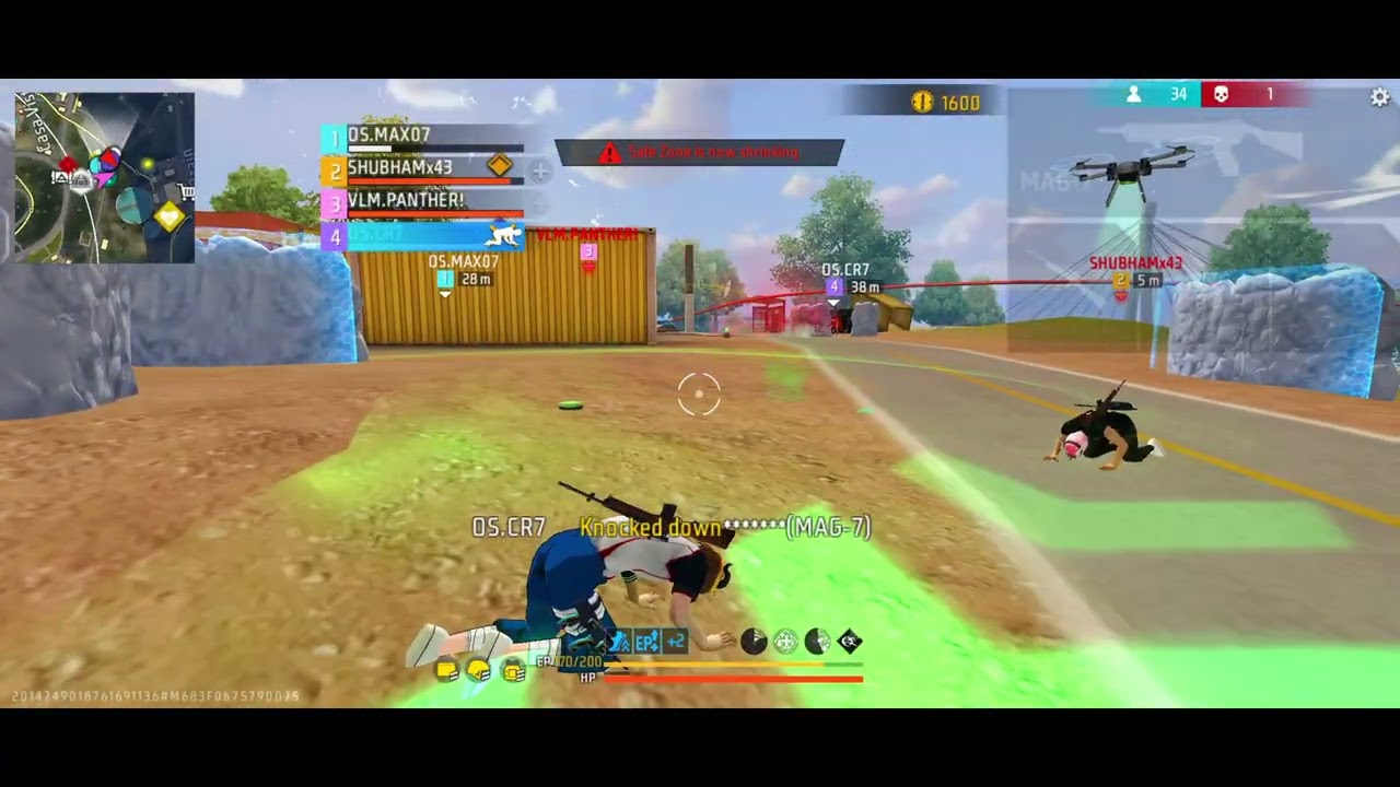 RUSHER POV🤍 || TOURNAMENT HIGHLIGHTS✨ || FREE FIRE MAX INDIA🇮🇳 || BY PANTHER🧿