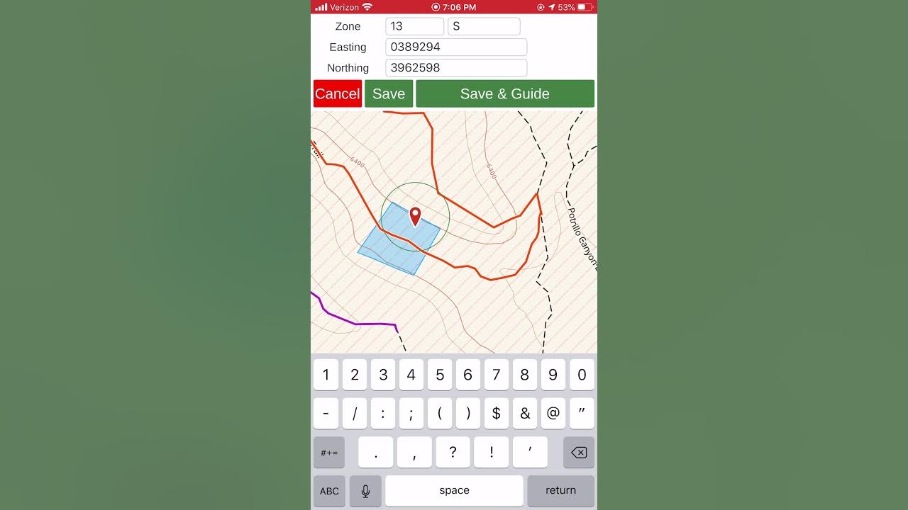 Gaia GPS Tutorial 3b Waypoints YouTube