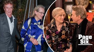 Meryl Streep & Martin Short all smiles for cozy dinner in Santa Monica after sparking romance rumors