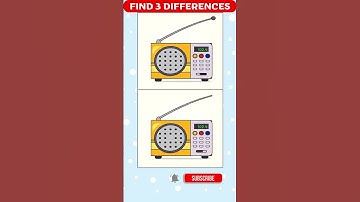 Three Hidden Secrets! #1213 #findthedifference #脳トレ #間違い探し #spotthedifference