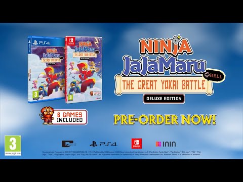 Análise: Ninja JaJaMaru: The Great Yokai Battle + Hell - Deluxe