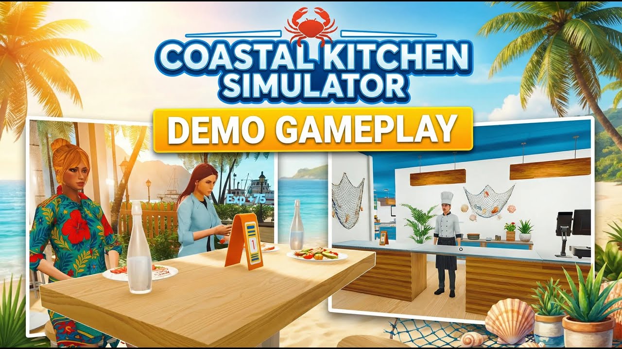 Coastal Kitchen Simulator Demo