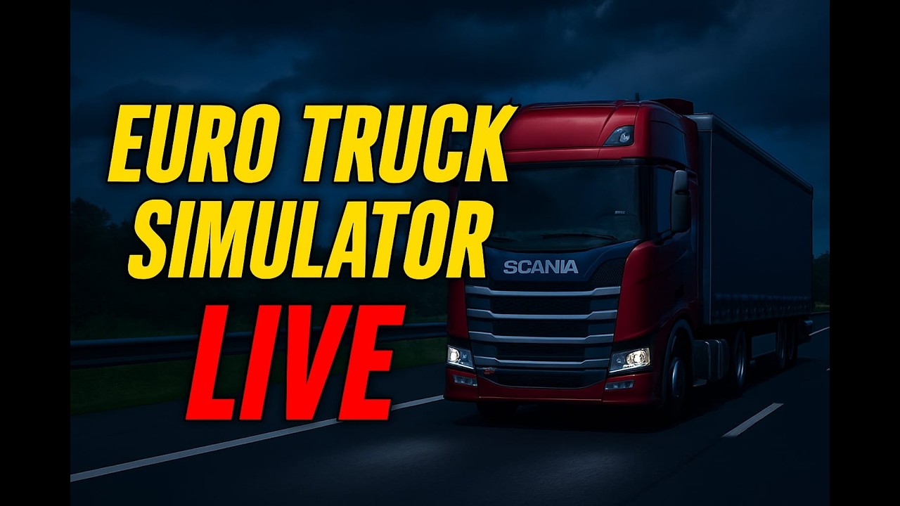 EURO TRUCK SIMULATOR LIVE DAY 1  ! #live #eurotrucksimulator
