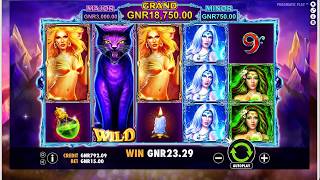 How to play Wild Spells - Feature game and free spins screenshot 1