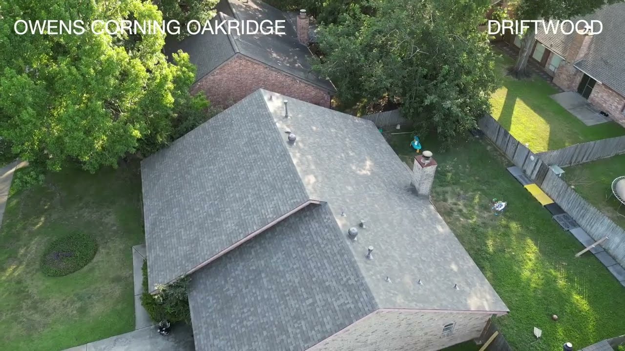 Owens Corning Oakridge Driftwood | Roof Replacement in Houston TX
