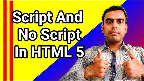 Script And Noscript tag | How to add script in html webpage | How To Create Popup Box In HTML