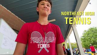 NEHS Tennis: Heart, Hustle, and Trojan Pride!