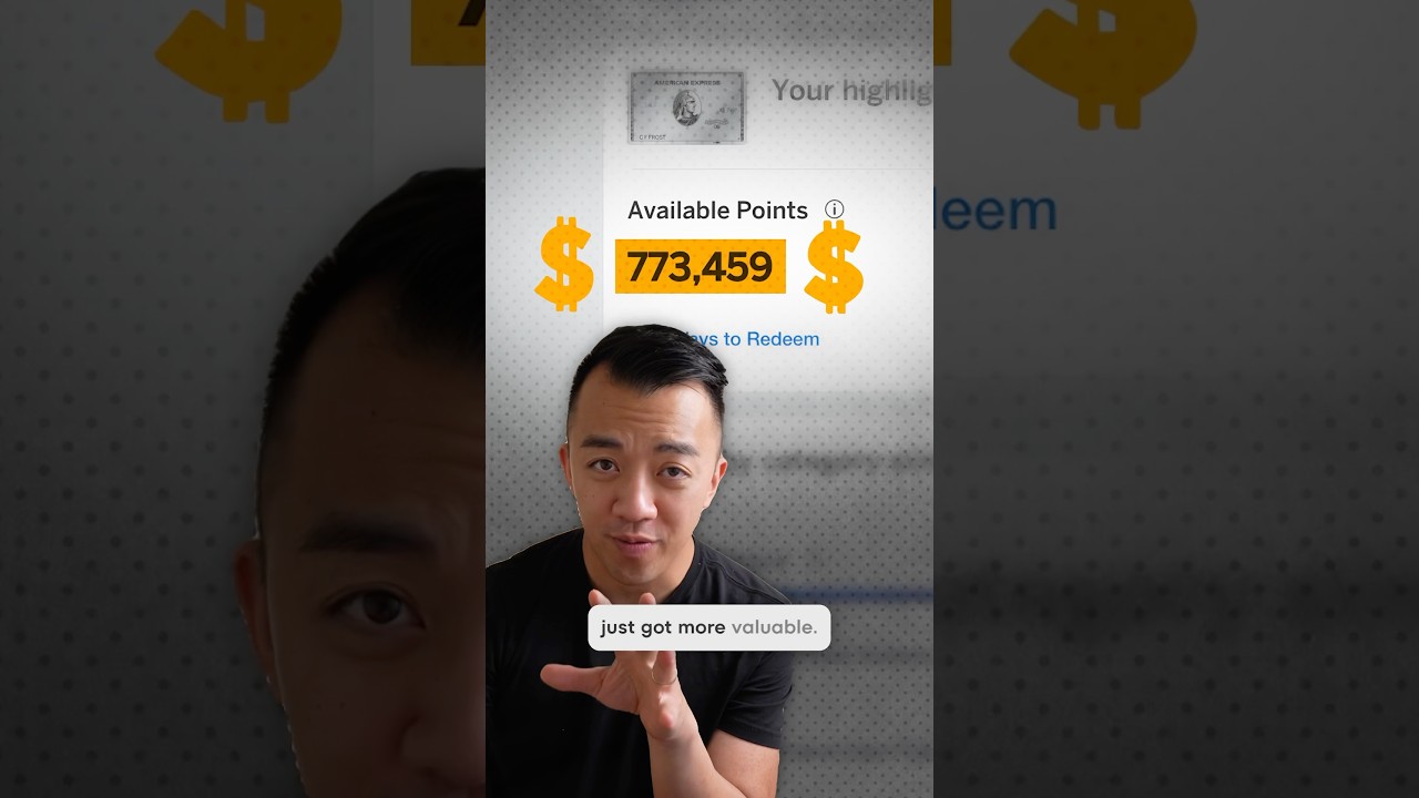 Amex points just got more valuable | NEW redemption option ✈️
