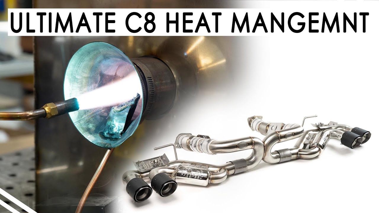 Corvette C8 (2020+) How We Protect Your Engine Bay From Heat Cat