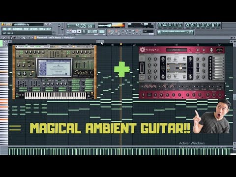how-to-get-realistic-ambient-guitar-sound-:-fl-studio-tutorial-[-free-flp-+-presets-]
