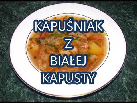 Zupa Kapusniak Ze Slodkiej Kapusty
