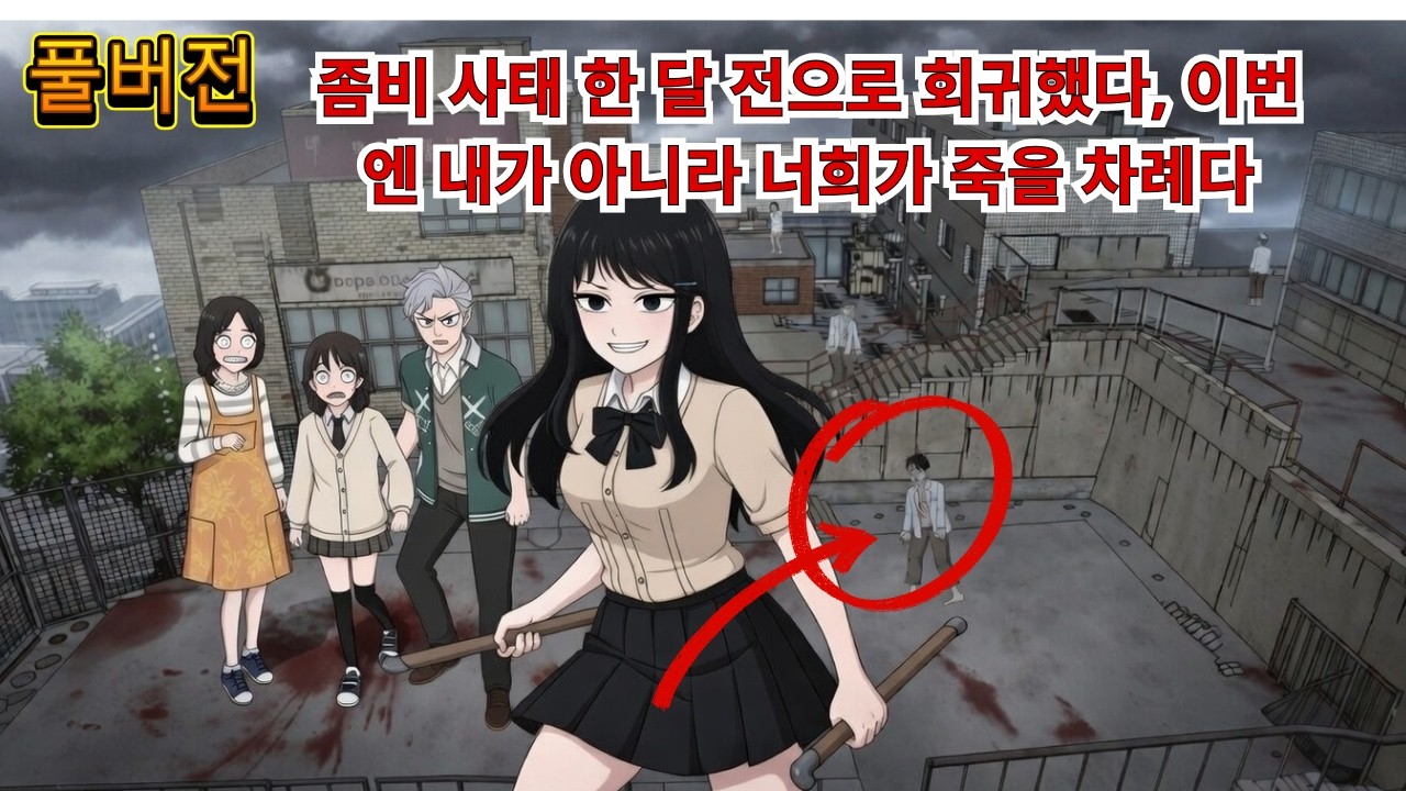 [공포 애니] 좀비 사태 한 달 전으로 회귀했다, 이번엔 내가 아니라 너희가 죽을 차례다