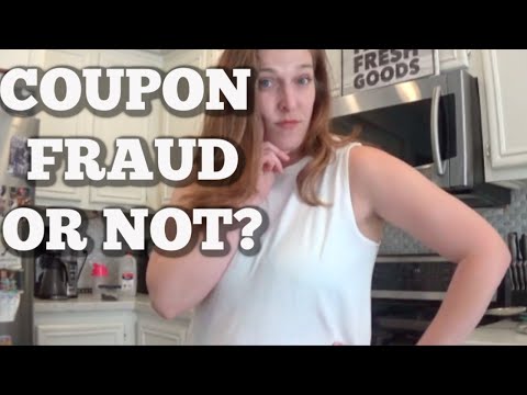 IS PURCHASING COUPONS CONSIDERED FRAUD?