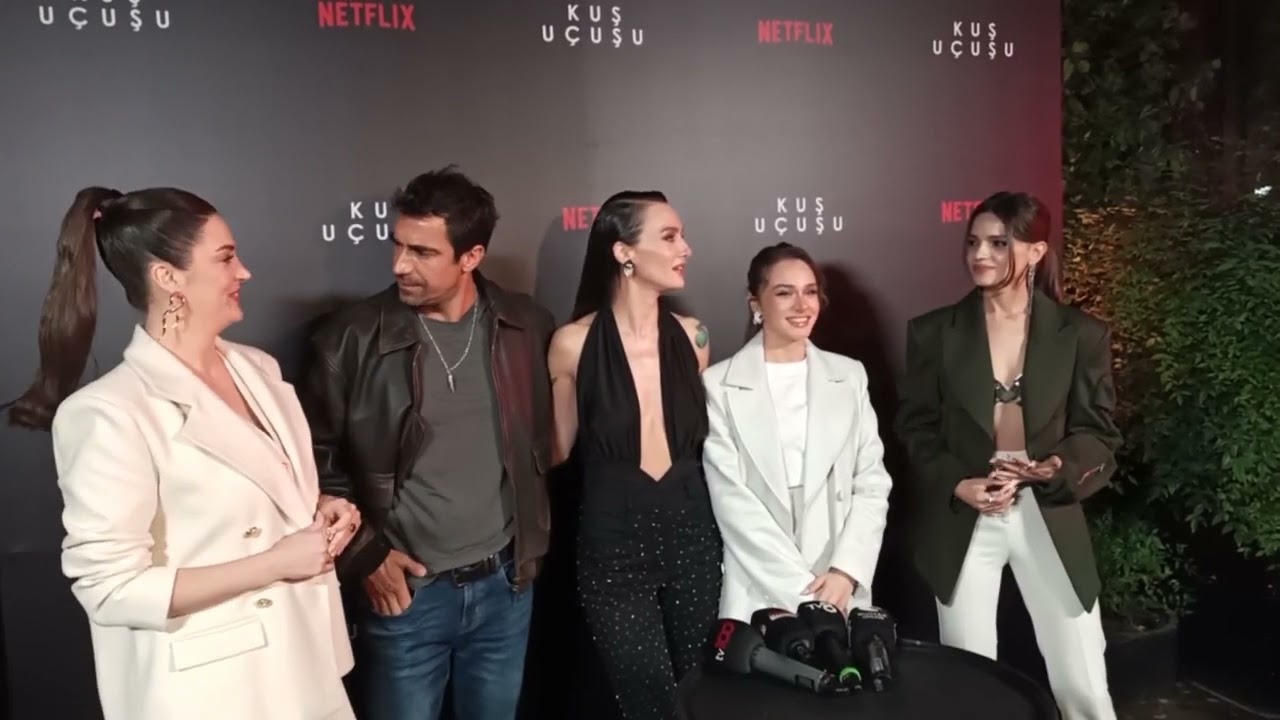 'Kuş Uçuşu' dizisinin galası yapıldı!