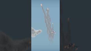 F 4 Phantom Flares vs Pantsir S1 Missile!