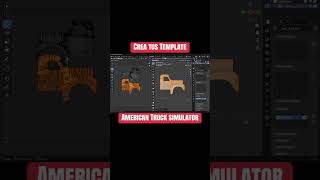 Crea un template para skins ATS #mods #tutorial #blendertutorial