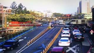3227次微笑號通過台南市北區北門路二段平交道(老蕭親自拍攝)