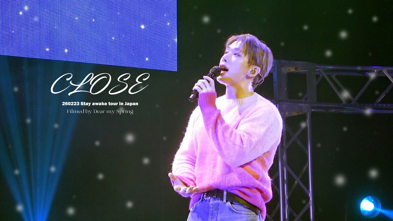 [WONHO] 260223 Stayawake tour in Japan - CLOSE(1회차)