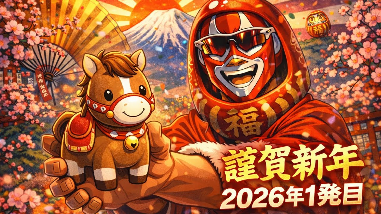 🎍謹賀新年🎍2026年1発目🎭✨ - YouTube