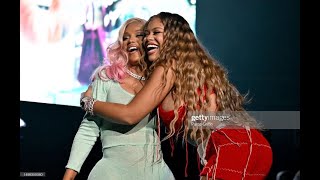 Cardi B and Big Latto Put It On Da Floor Again Perfromance