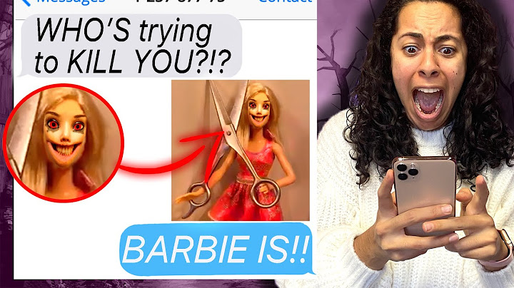 My BARBIE DOLLL Came to LIFE At 3 AM!! *She's ALWAYS Watching!* (Scary Text Message Story)