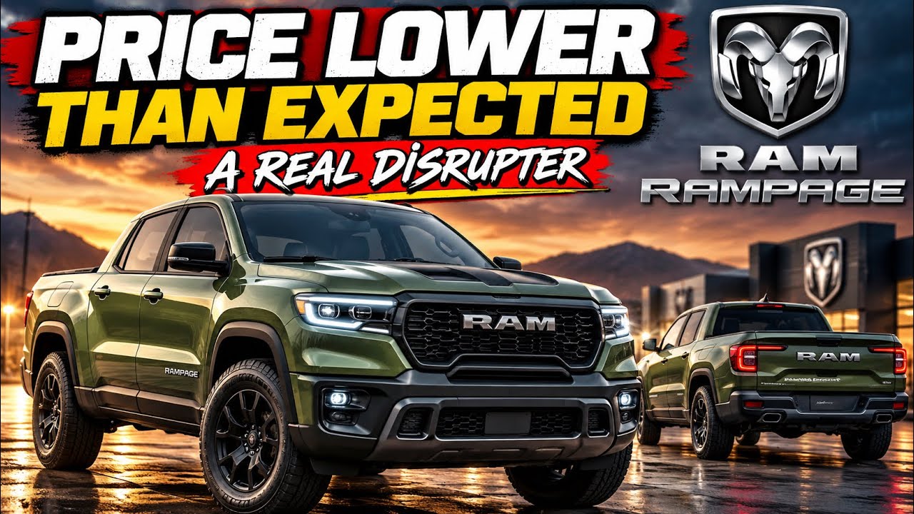 Ram Rampage Price In US May Shake Up The Truck Market!