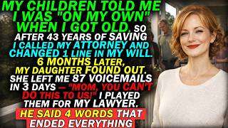 My Children Refused to Care for Me When I Got Old-So I Changed My Will