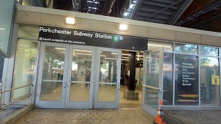 MTA NYC Subway R62A 6 Train A Tour of the Parkchester Station AM Rush Hour