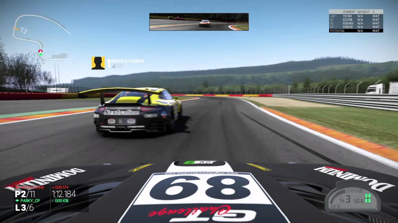 Project CARS Multiplayer - GT3 3 way Battle in Spa