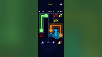 Max Level Pro Light Connect Puzzle Gameplay  (iOS - Android) Shorts # 31