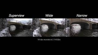 GoPro 7 Black FOV Settings: Superview, Wide & Narrow Comparison Test (Video Field Of View)