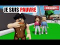 Une journe en pauvre sur brookhaven  roblox