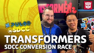 Hasbro Pulse | San Diego Comic Con 2023 | #SDCC Transformers Conversion Race