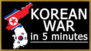 The Korean War in 5 minutes