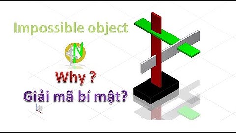 Decryption 4- impossible figures - Impossible Objects - 3d ao giac