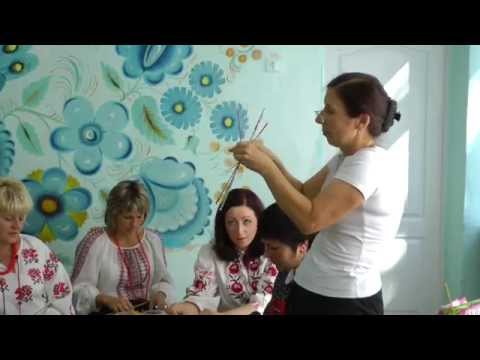 Майстер клас для колектива ДНЗ № 25 Плетіння.
