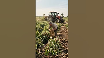The peanut harvest is good and farmers are harvesting peanuts#shorts#farmer#fruit#nature#agriculture