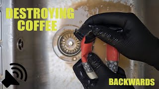 Oddly Satisfying Destruction: CAFE 2U COFFEE [In Reverse] #336 ASMR (Relaxing) screenshot 1