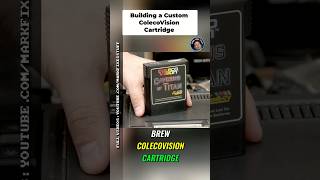 Building a Homebrew ColecoVision Cartridge #shorts