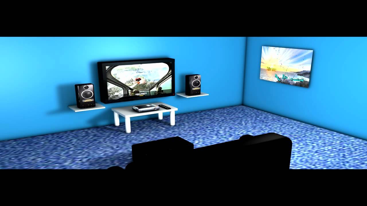 xbox 360 living room