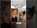 The Time Ariana’s Account Got Hacked &amp; X’s Mugshot Went Viral 💀😂#shorts