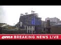 Hard Rock Hotel collapse in New Orleans - YouTube