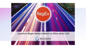 CyanSemi Regex Accelerator for Xilinx Adaptive Computing Contest