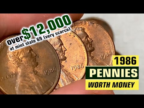 Coin 1986 Pennies Worth Money