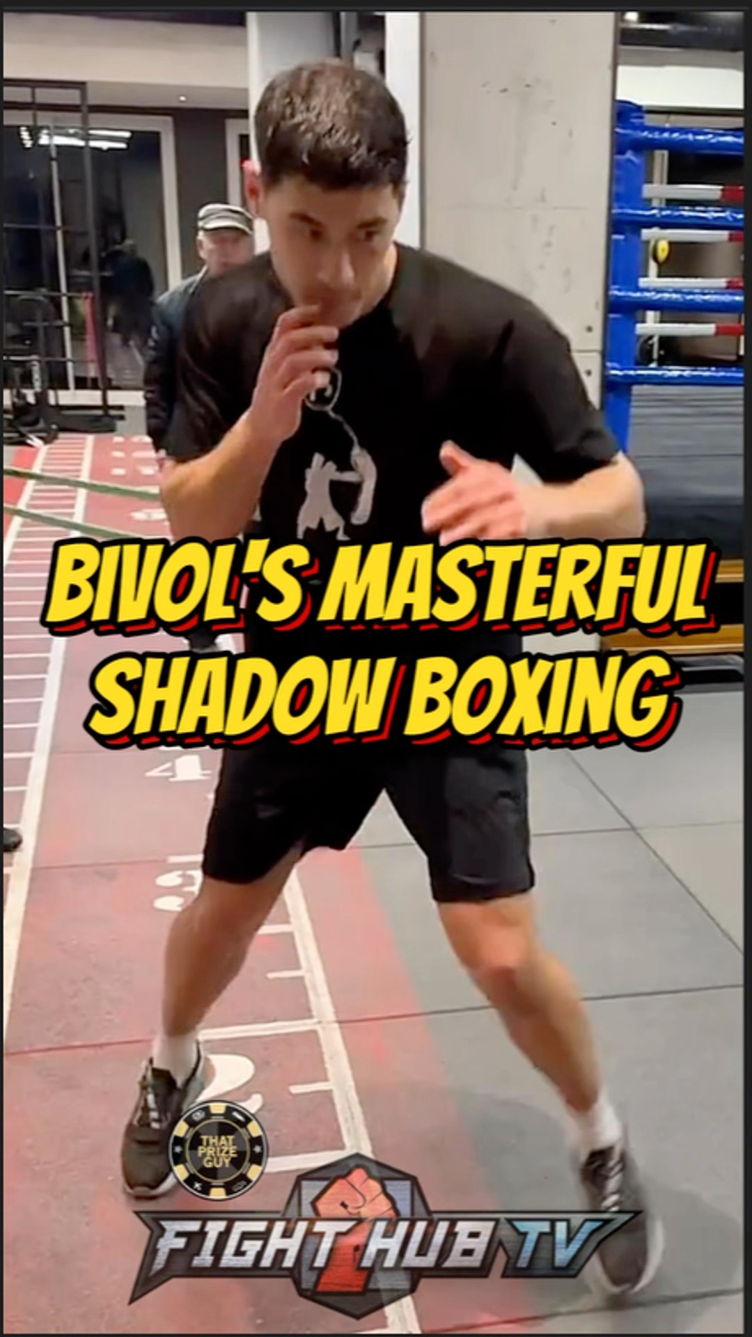 DMITRY BIVOL DISPLAYS MASTERFUL SHADOW BOXING AHEAD OF BETERBIEV REMATCH!